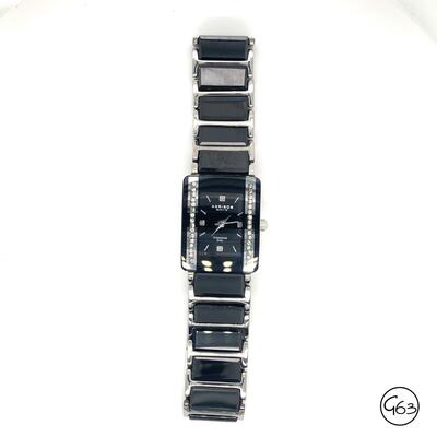 Akribos xxiv Diamond Dial Watch
