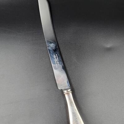 STERLING HANDLED ANNIVERSARY KNIFE