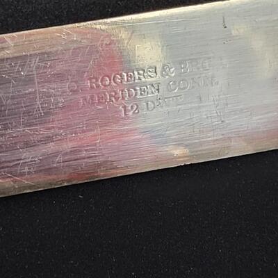 C. ROGERS & CO. SILVERPLATE 6PC KNIFE SET