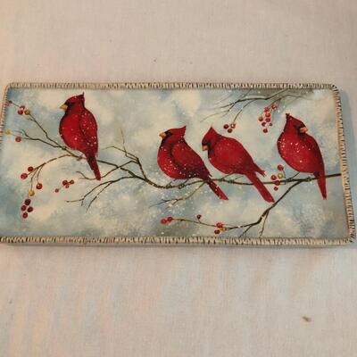 Xmas Table Linens, Serving Dishes, Dessert Plates & More (PR-KM)