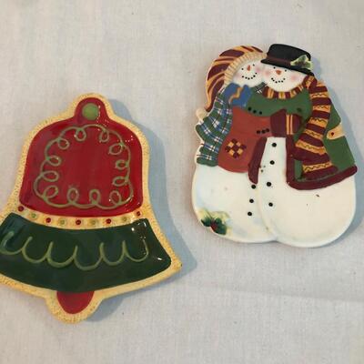 Xmas Table Linens, Serving Dishes, Dessert Plates & More (PR-KM)