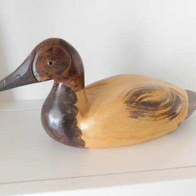Hand Carved Wood Duck Decoy