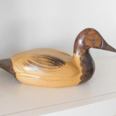 Hand Carved Wood Duck Decoy