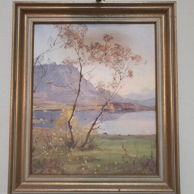 Painting Of Lake 19