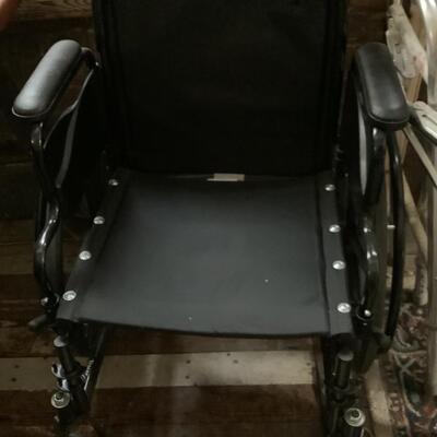 Wheelchair and walker