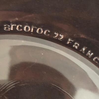 Glass Dinner, Aroroc Salad Plates & Glass Bowls (PR-KM)