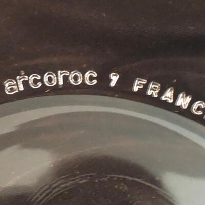 Glass Dinner, Aroroc Salad Plates & Glass Bowls (PR-KM)