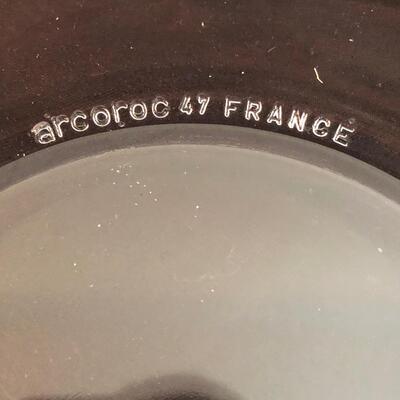 Glass Dinner, Aroroc Salad Plates & Glass Bowls (PR-KM)