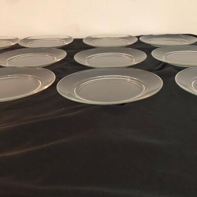 Glass Dinner, Aroroc Salad Plates & Glass Bowls (PR-KM)