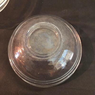 Glass Dinner, Aroroc Salad Plates & Glass Bowls (PR-KM)