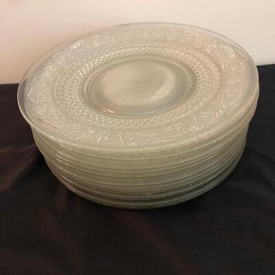 Glass Dinner, Aroroc Salad Plates & Glass Bowls (PR-KM)
