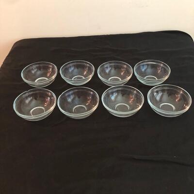 Glass Dinner, Aroroc Salad Plates & Glass Bowls (PR-KM)