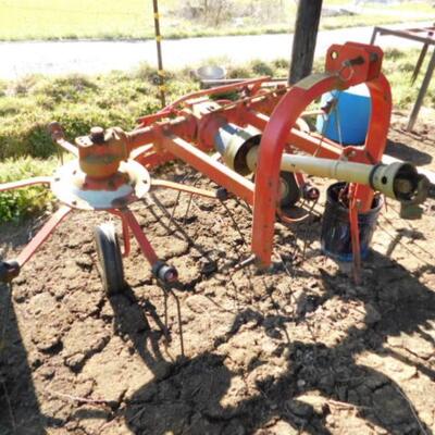 Galfre Hay Tedder Model GTS 280 3 Point Pull Behind Implement