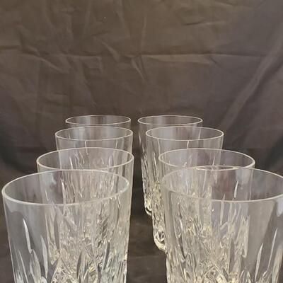 8 Piece Water Ford Crystal Cup Set