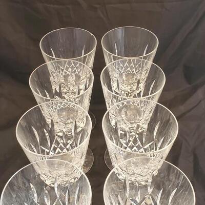 8 Piece Waterford Wine Glass Set