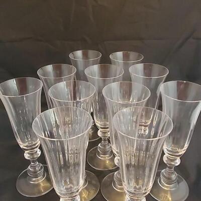 11 Piece Crystal Wine Glass Set