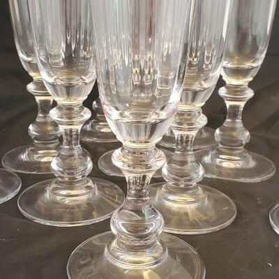 11 Piece Crystal Wine Glass Set