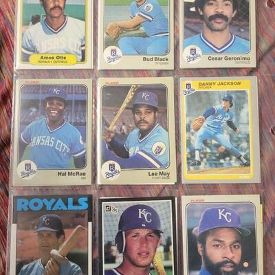 MOSTLY 1980S ROYALS SPORTS CARD