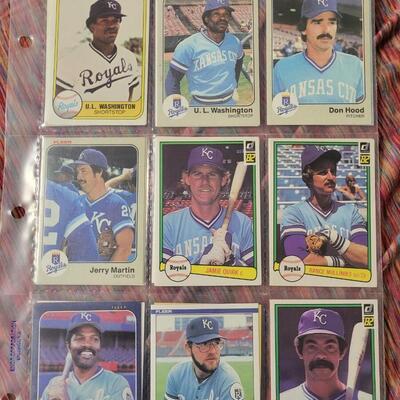 MOSTLY 1980S ROYALS SPORTS CARD