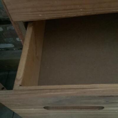 Dresser - wooden 5 drawers