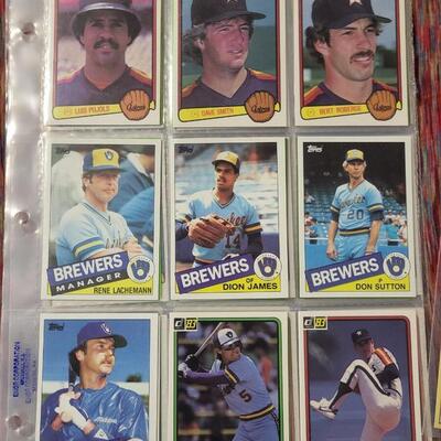 BASEBALL CARDS IN SLEEVE LOT #5