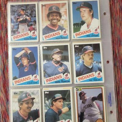 BASEBALL CARDS IN SLEEVE LOT #5