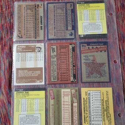 BASEBALL CARDS IN SLEEVE LOT #6