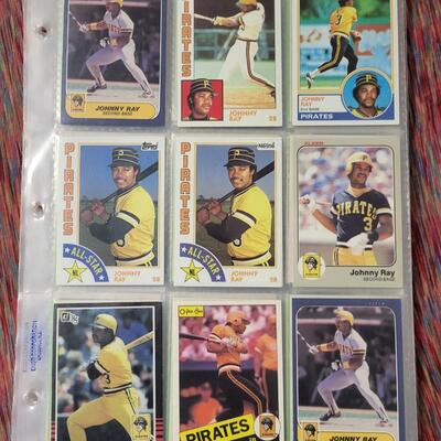 BASEBALL CARDS IN SLEEVE LOT #6
