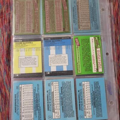 BASEBALL CARDS IN SLEEVE LOT #7