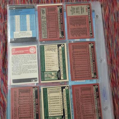 BASEBALL CARDS IN SLEEVE LOT #7