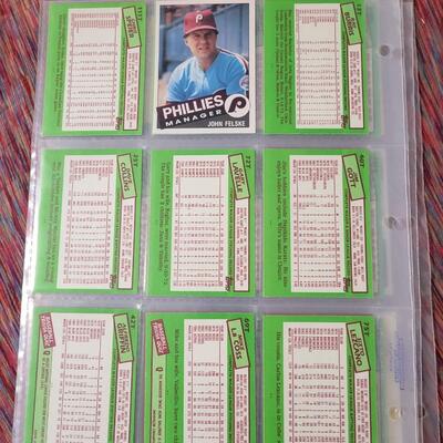BASEBALL CARDS IN SLEEVE LOT #9