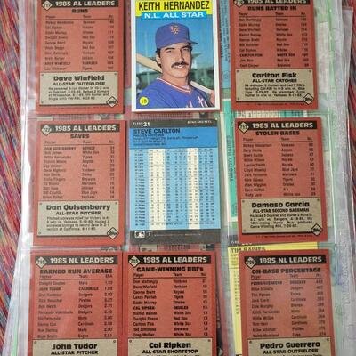 BASEBALL CARDS IN SLEEVE LOT #9
