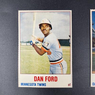 1970s CUTOUT BASEBALL CARDS