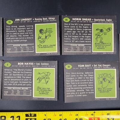 1969 TOPPS FOOTBALL COLLECTORS CARDS