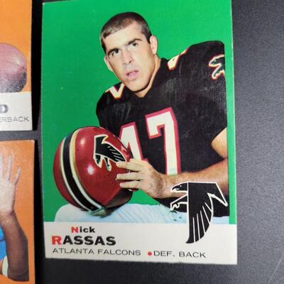 1969 TOPPS FOOTBALL COLLECTORS CARDS