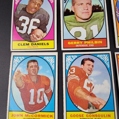 1967 TOPPS FOOTBALL CARDS