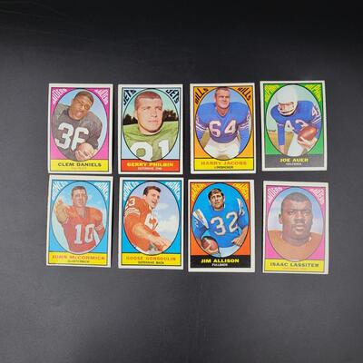 1967 TOPPS FOOTBALL CARDS
