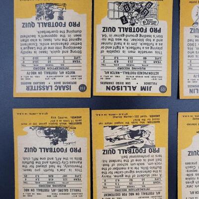 1967 TOPPS FOOTBALL CARDS
