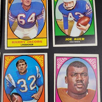 1967 TOPPS FOOTBALL CARDS