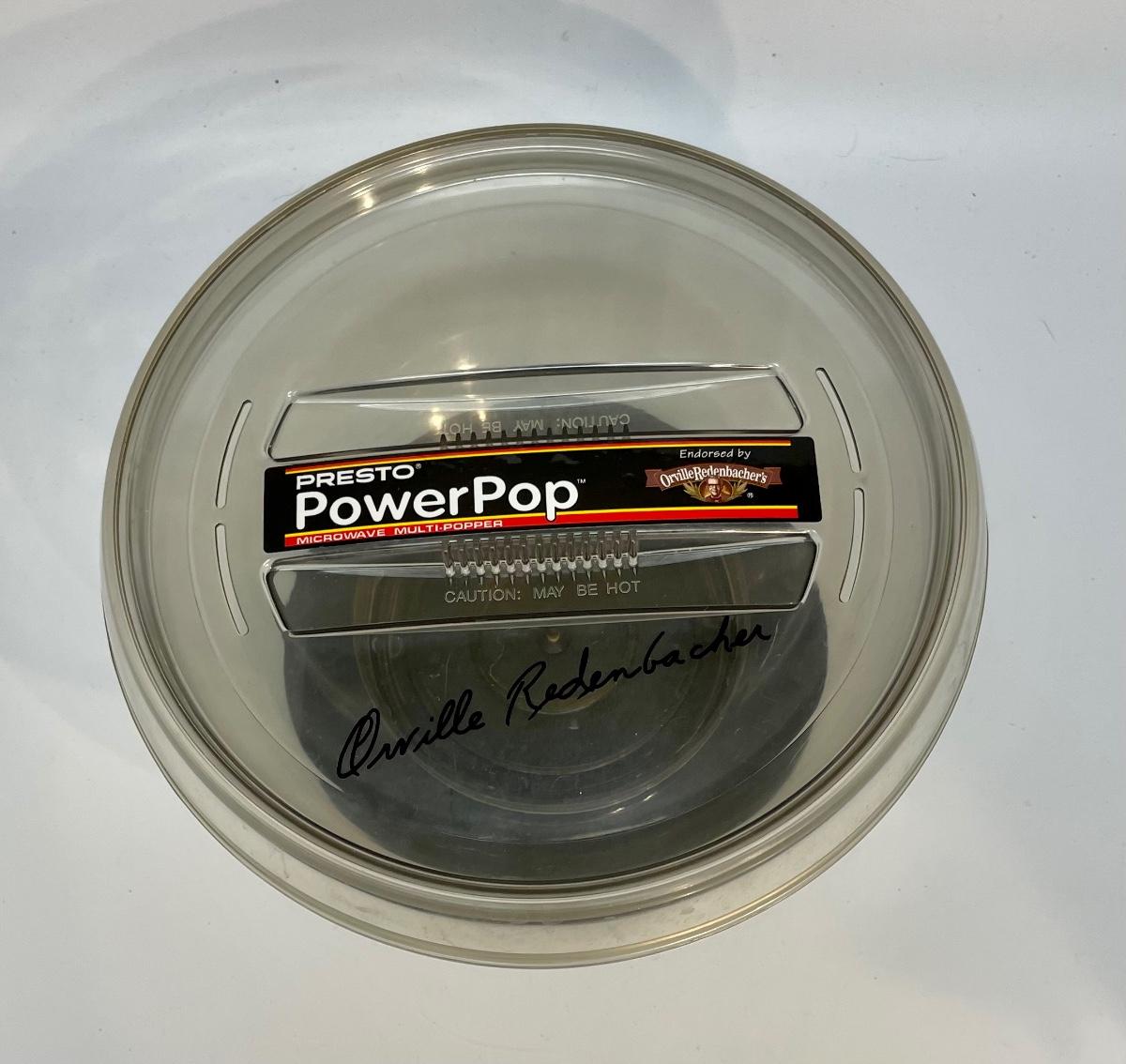 Presto Power Pop Microwave Popcorn Popper