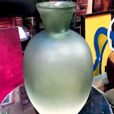 0 Mid-Century Art Glass Vase