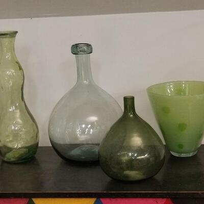 Art Glass Jugs and Vases