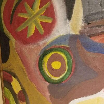 Signed Mid-Century Painting