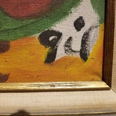 Signed Mid-Century Painting