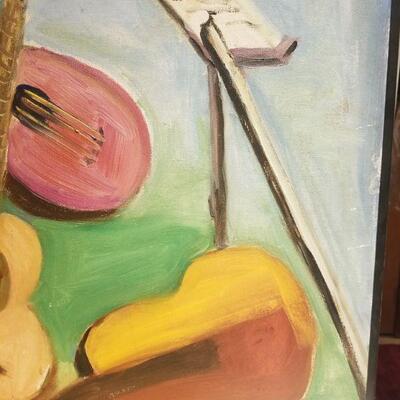 Signed Mid-Century Painting