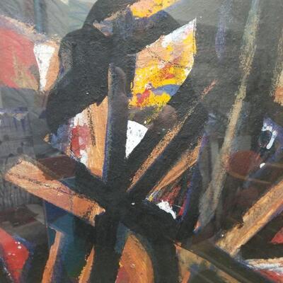 Signed Mid-Century Painting