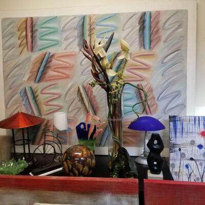 Signed Early 80s  Painting  