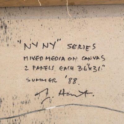 In reference to 2 canvases shown above