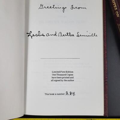 4 BOOK SET BY LESLIE LINVILLE - NUMBERED