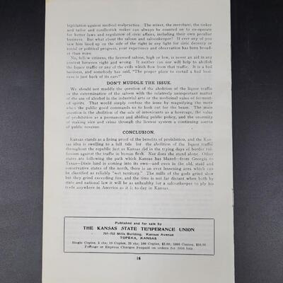 NEAT PROHIBITION HISTORY PAMPLET